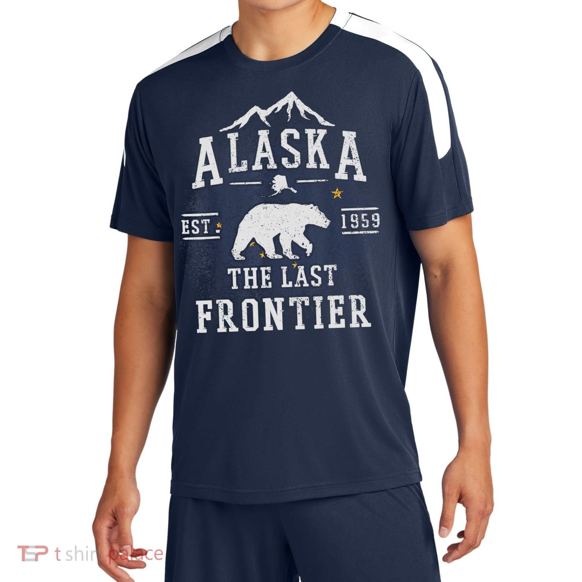 Alaska The Last Frontier Adventure Alaskan Home Gift Sport-Tek Competitor United Soccer Jersey