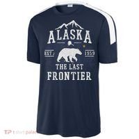 Alaska The Last Frontier Adventure Alaskan Home Gift Sport-Tek Competitor United Soccer Jersey thumb 2