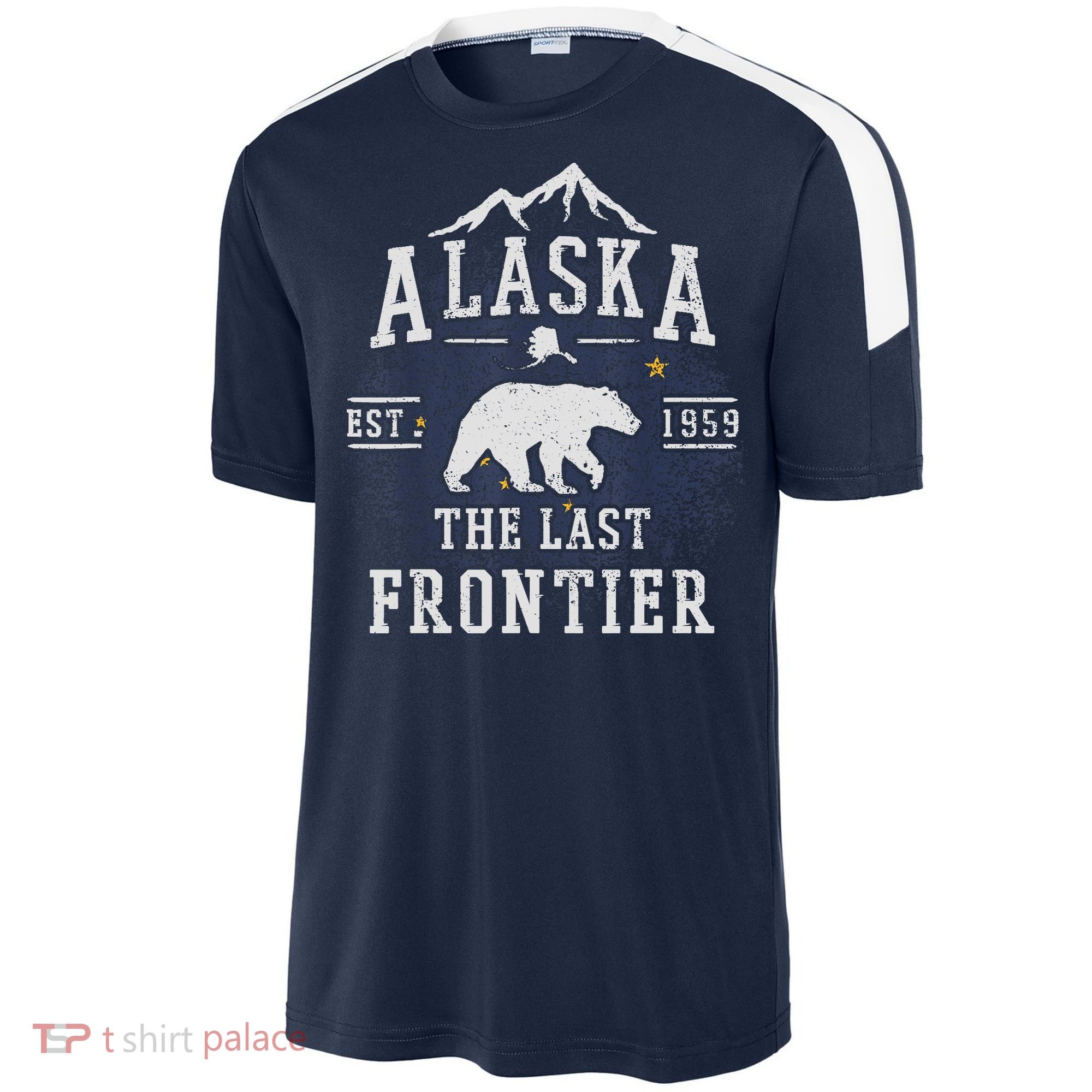 Alaska The Last Frontier Adventure Alaskan Home Gift Sport-Tek Competitor United Soccer Jersey