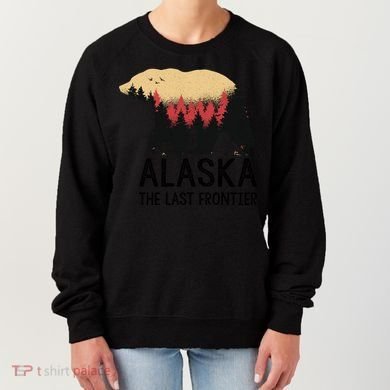 Alaska The Last Frontier Souvenir Gift Women's Sweatshirt
