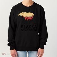Alaska The Last Frontier Souvenir Gift Women's Sweatshirt thumb 0