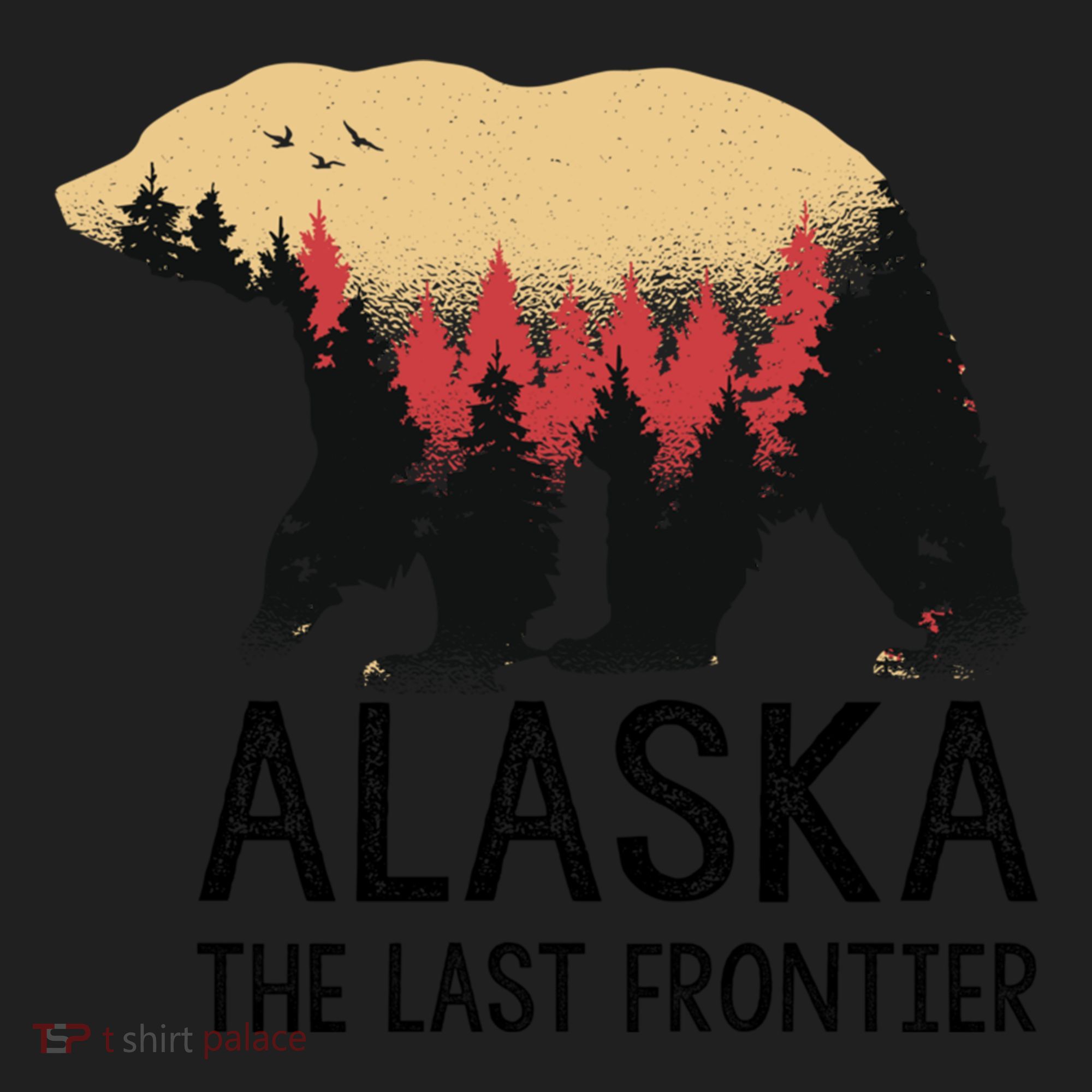 Alaska The Last Frontier Souvenir Gift Women's Sweatshirt
