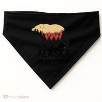 Alaska The Last Frontier Souvenir Gift USA-Made Doggie Bandana thumb 0
