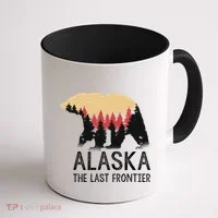 Alaska The Last Frontier Souvenir Gift Coffee Mug thumb 1