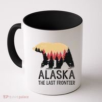 Alaska The Last Frontier Souvenir Gift Coffee Mug thumb 0