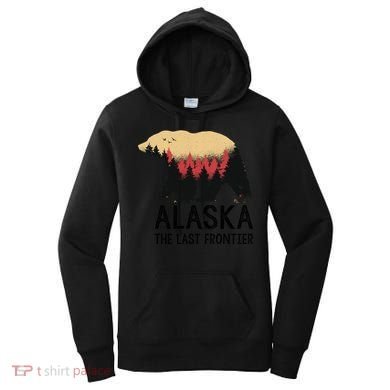 Alaska The Last Frontier Souvenir Gift Women's Hoodie