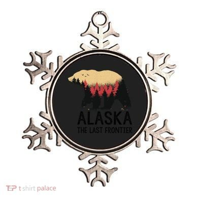 Alaska The Last Frontier Souvenir Gift Ornament
