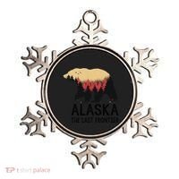 Alaska The Last Frontier Souvenir Gift Ornament thumb 0