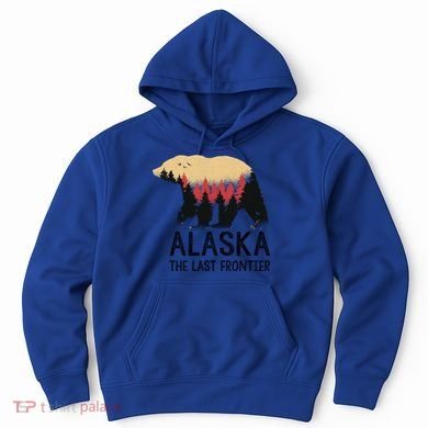 Alaska The Last Frontier Souvenir Gift Hoodie