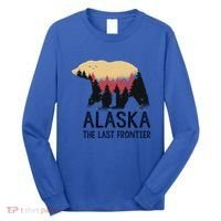 Alaska The Last Frontier Souvenir Gift Long Sleeve Shirt thumb 0