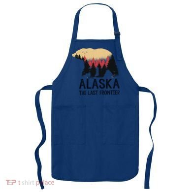 Alaska The Last Frontier Souvenir Gift Apron