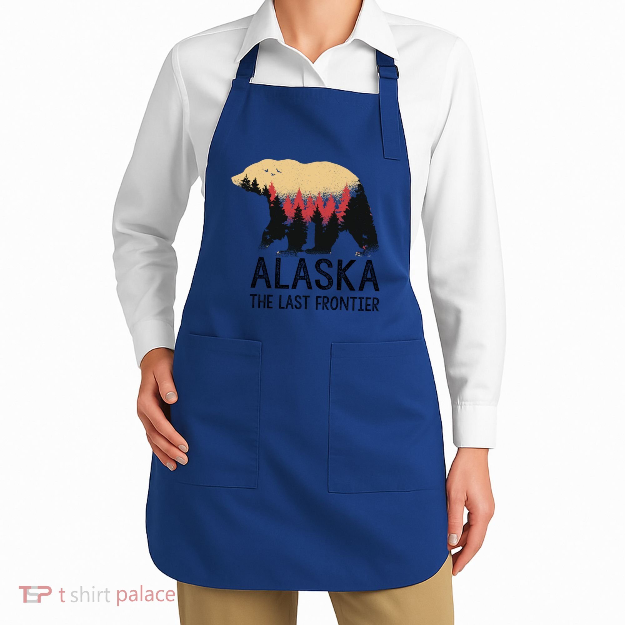 Alaska The Last Frontier Souvenir Gift Apron