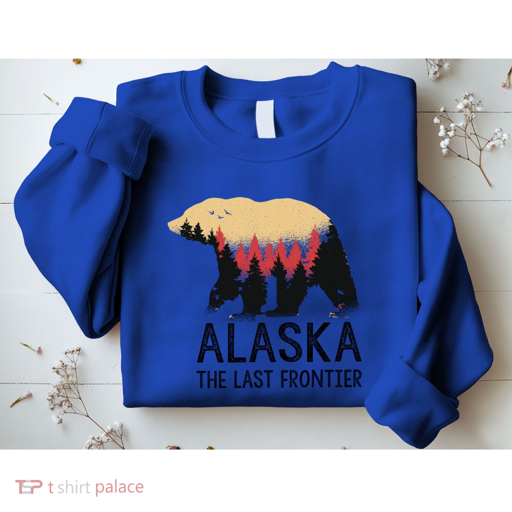 Alaska The Last Frontier Souvenir Gift Sweatshirt