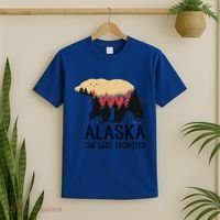 Alaska The Last Frontier Souvenir Gift T-Shirt thumb 2
