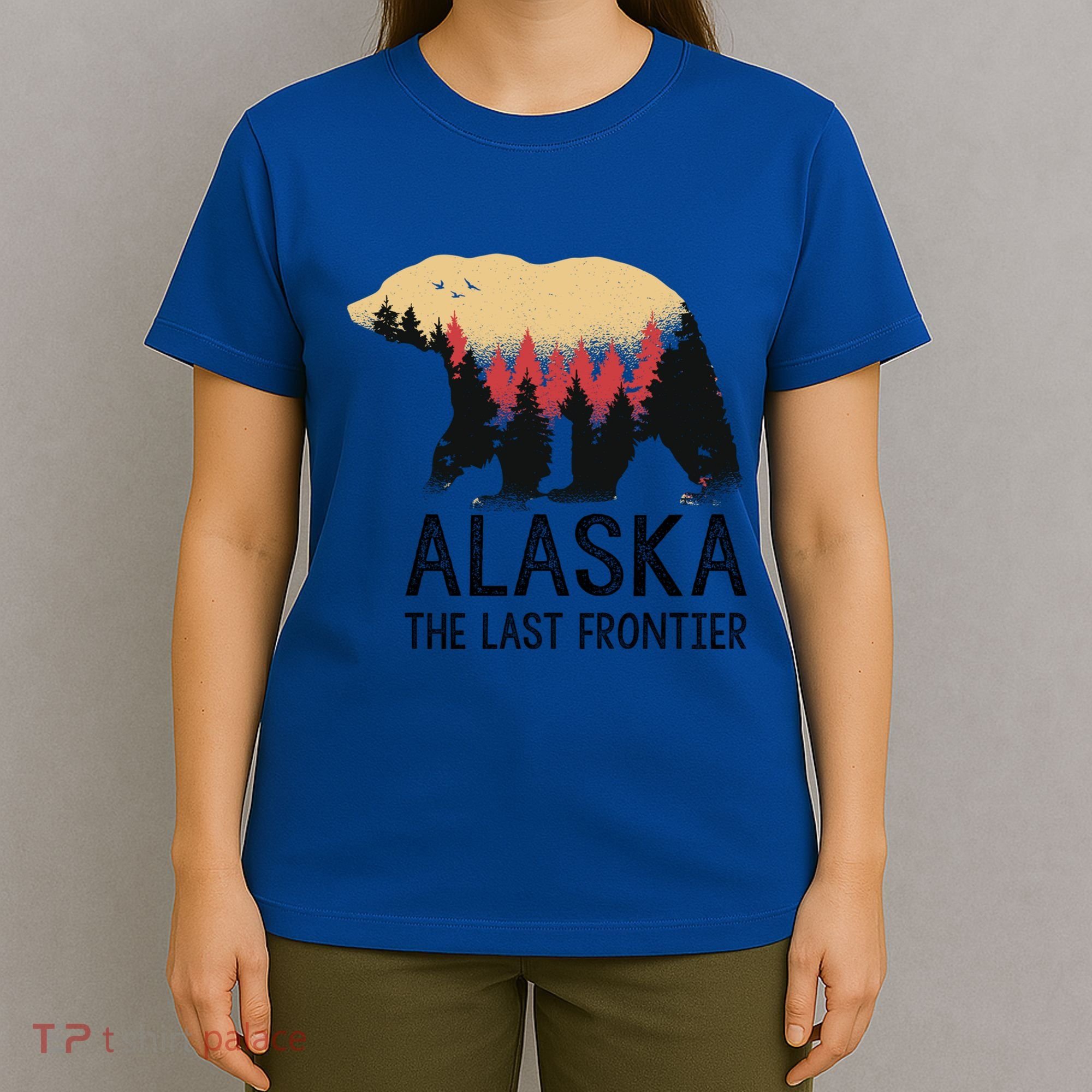 Alaska The Last Frontier Souvenir Gift T-Shirt