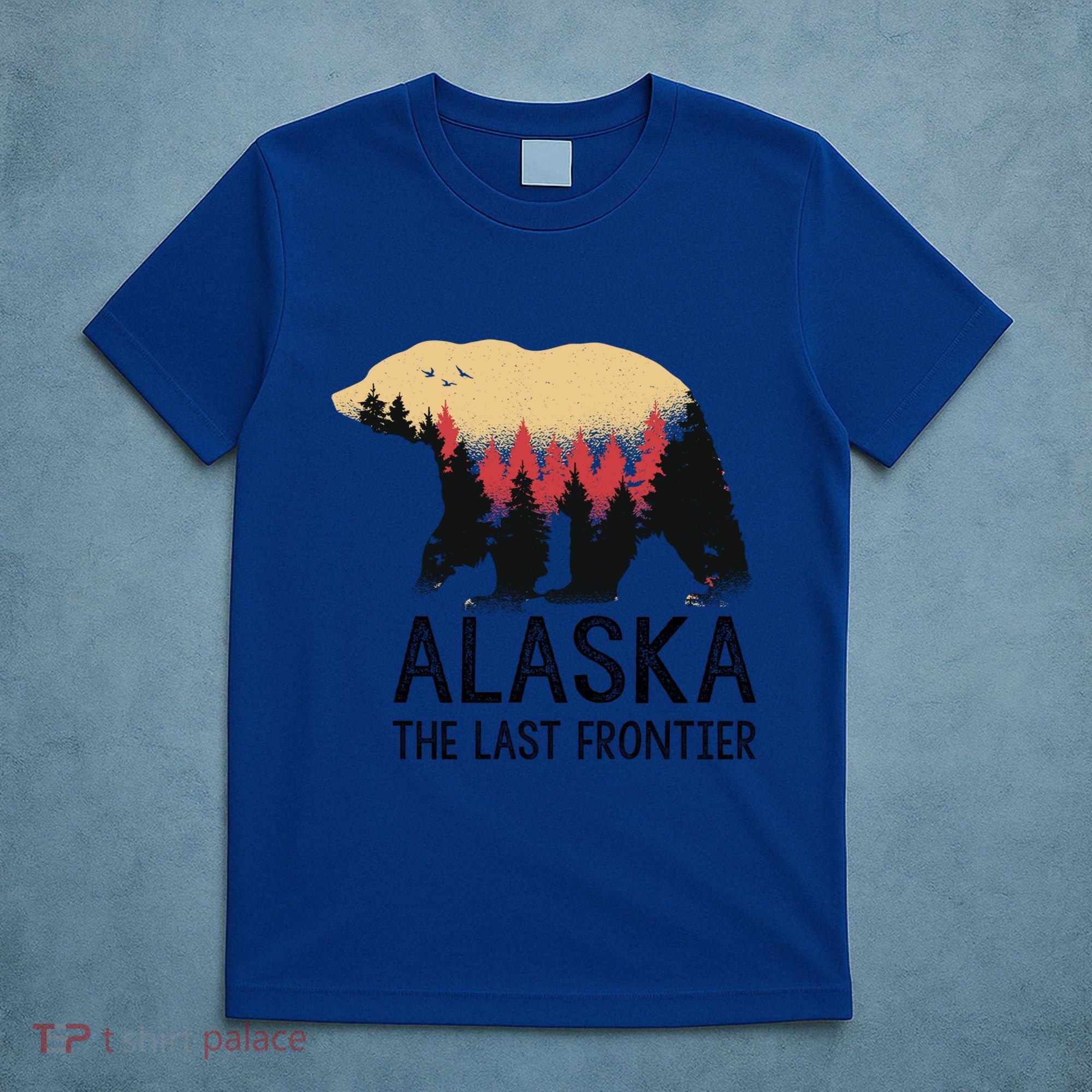 Alaska The Last Frontier Souvenir Gift T-Shirt