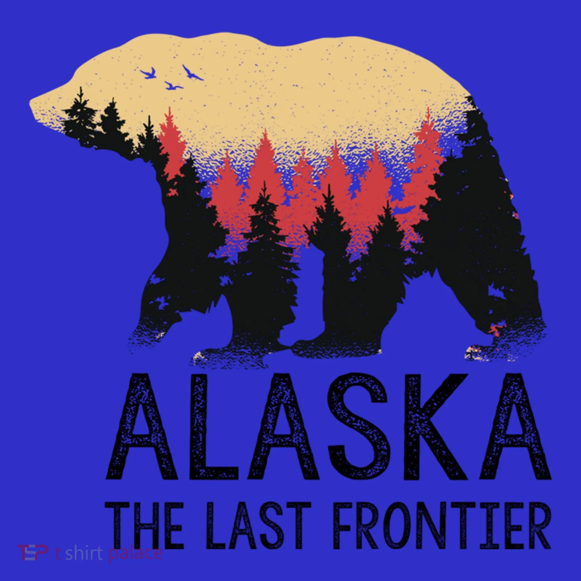 Alaska The Last Frontier Souvenir Gift Coaster