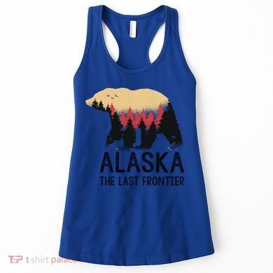 Alaska The Last Frontier Souvenir Gift Women's Tank Top