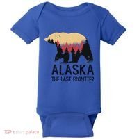 Alaska The Last Frontier Souvenir Gift Baby Bodysuit thumb 0