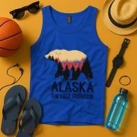 Alaska The Last Frontier Souvenir Gift Tank Top thumb 4