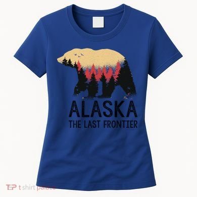 Alaska The Last Frontier Souvenir Gift Women's T-Shirt