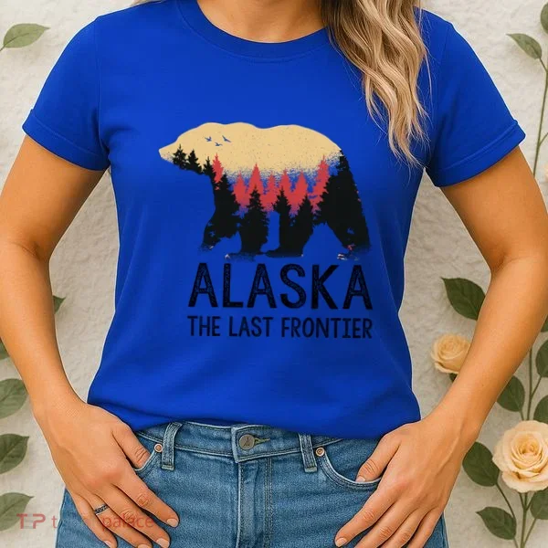 Alaska The Last Frontier Souvenir Gift Women's T-Shirt
