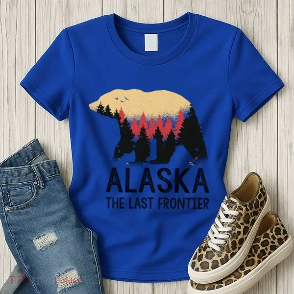 Alaska The Last Frontier Souvenir Gift Women's T-Shirt