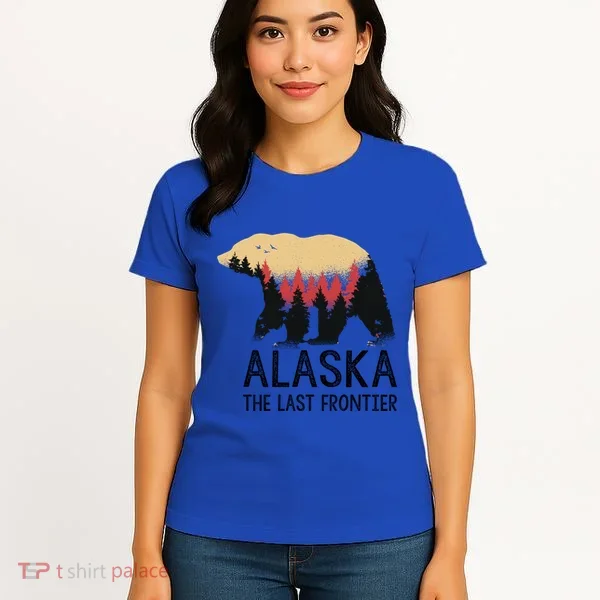 Alaska The Last Frontier Souvenir Gift Women's T-Shirt