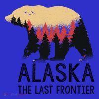 Alaska The Last Frontier Souvenir Gift Women's T-Shirt thumb 6