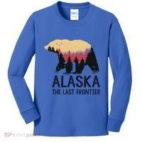 Alaska The Last Frontier Souvenir Gift Kids Long Sleeve Shirt thumb 0