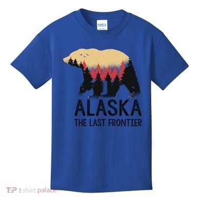Alaska The Last Frontier Souvenir Gift Kids T-Shirt
