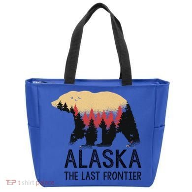 Alaska The Last Frontier Souvenir Gift Tote Bag