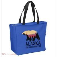 Alaska The Last Frontier Souvenir Gift Tote Bag thumb 2