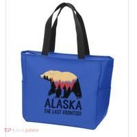 Alaska The Last Frontier Souvenir Gift Tote Bag thumb 3