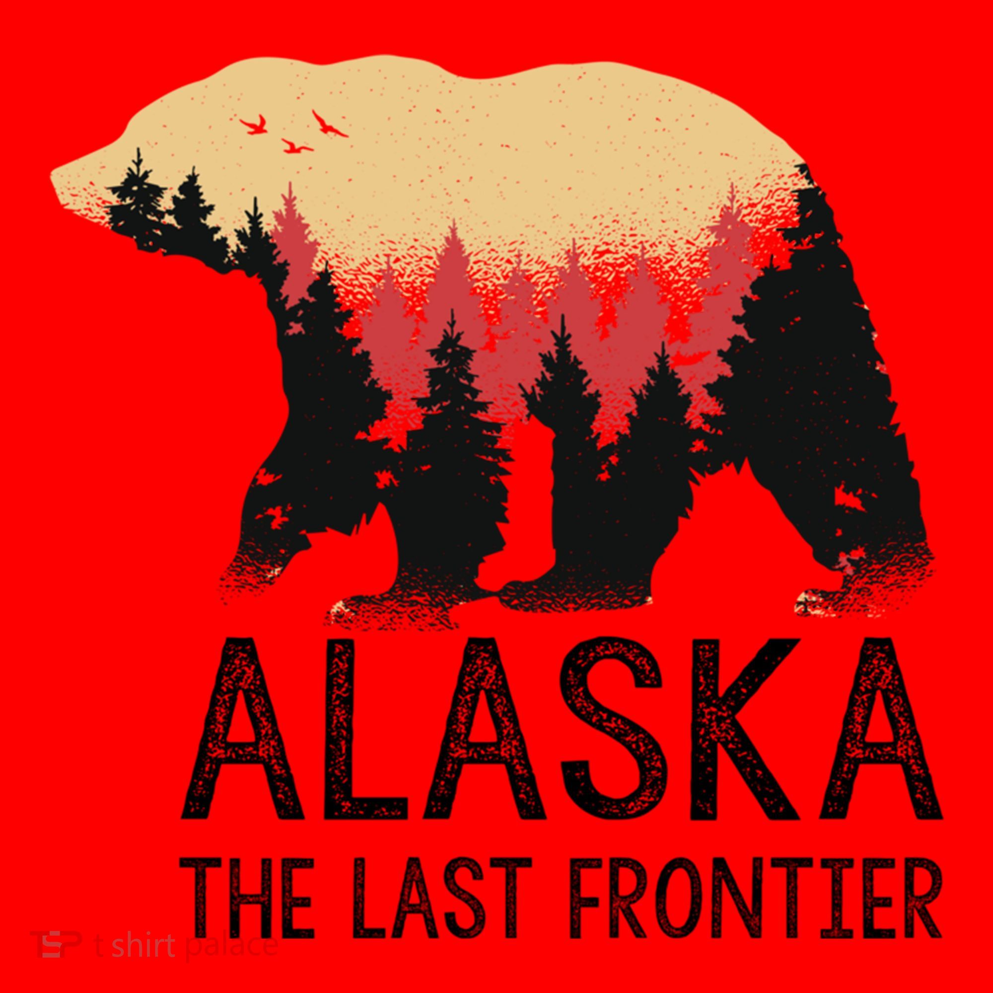 Alaska The Last Frontier Souvenir Gift Santa Hat