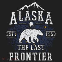 Alaska The Last Frontier Shirts Adventure Alaskan Home Gift Women's Sweatshirt thumb 2