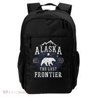 Alaska The Last Frontier Shirts Adventure Alaskan Home Gift Backpack thumb 0