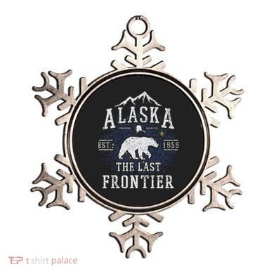 Alaska The Last Frontier Shirts Adventure Alaskan Home Gift Ornament