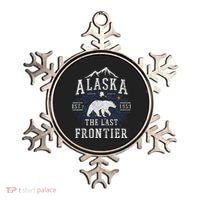 Alaska The Last Frontier Shirts Adventure Alaskan Home Gift Ornament thumb 0