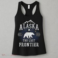 Alaska The Last Frontier Shirts Adventure Alaskan Home Gift Women's Tank Top thumb 3