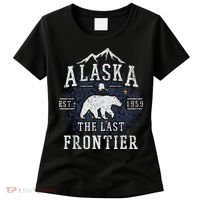 Alaska The Last Frontier Shirts Adventure Alaskan Home Gift Women's T-Shirt thumb 0