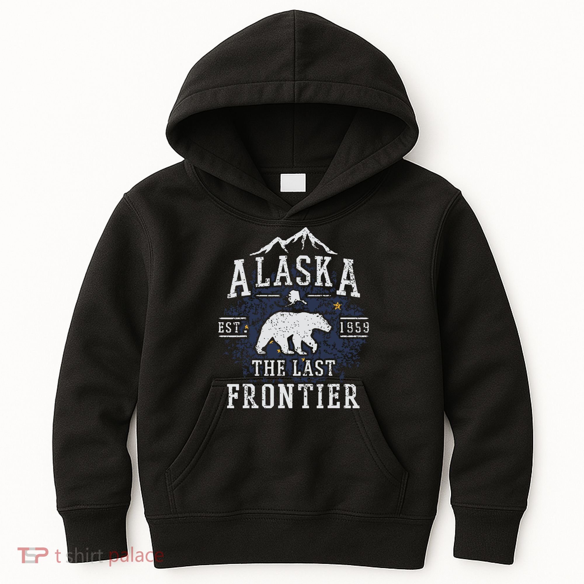 Alaska The Last Frontier Shirts Adventure Alaskan Home Gift Kids Hoodie