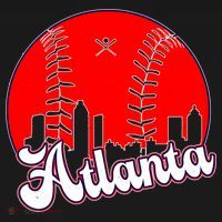 Atlanta Baseball ATL Skyline Doggie Tank thumb 4