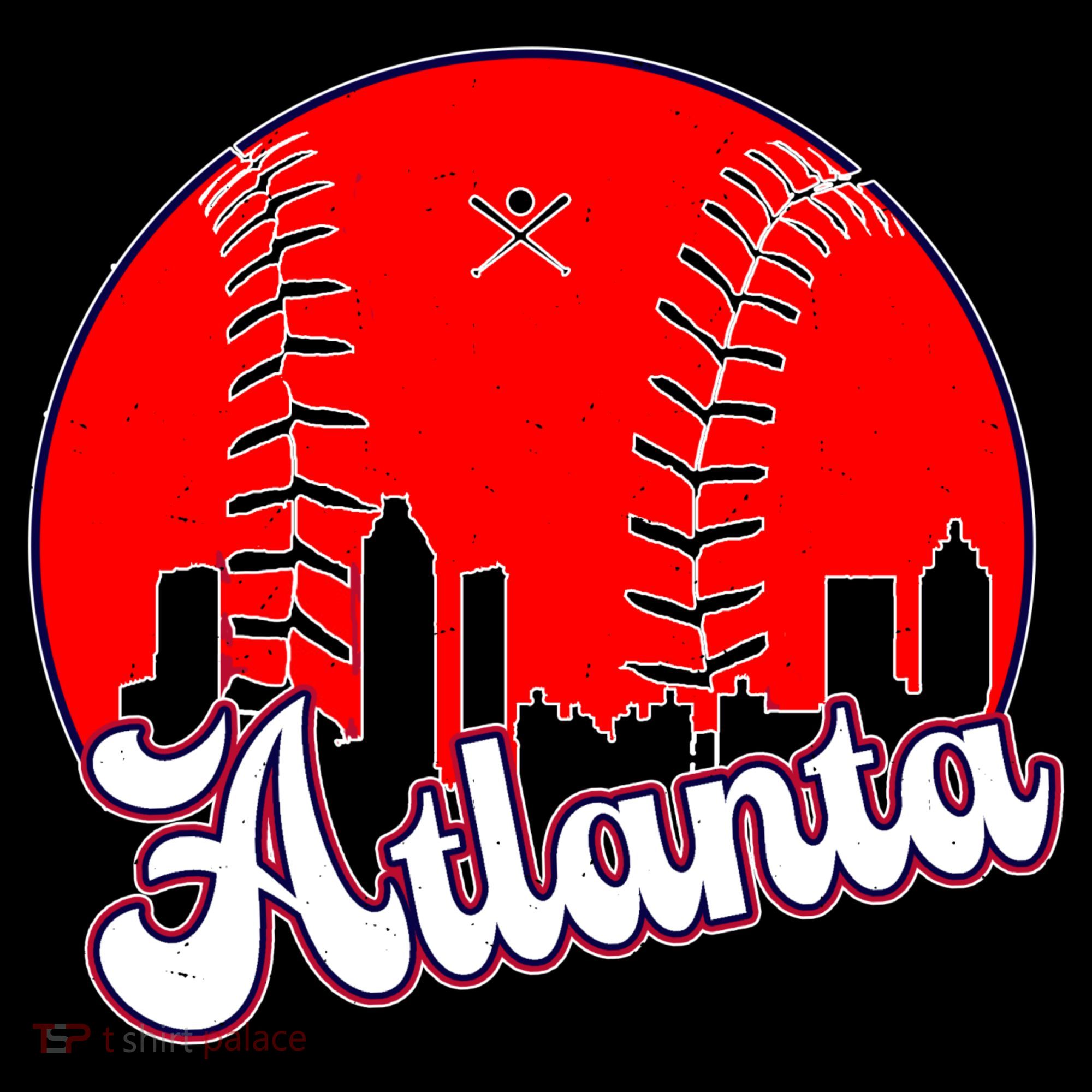 Atlanta Baseball ATL Skyline Backpack