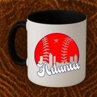 Atlanta Baseball ATL Skyline Coffee Mug thumb 2
