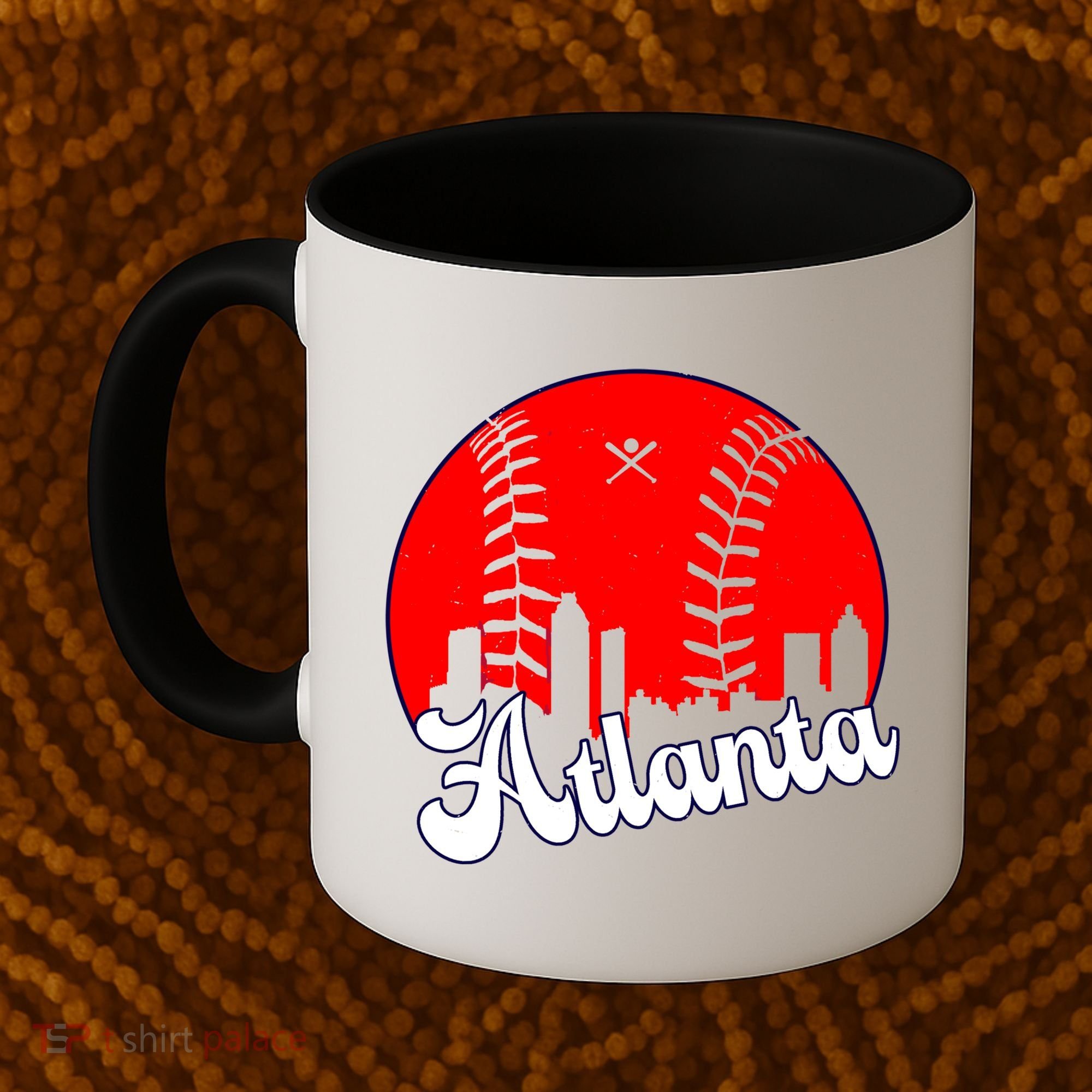 Atlanta Baseball ATL Skyline Coffee Mug