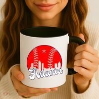 Atlanta Baseball ATL Skyline Coffee Mug thumb 3