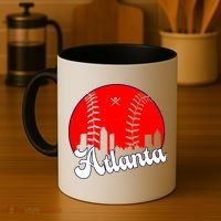 Atlanta Baseball ATL Skyline Coffee Mug thumb 4