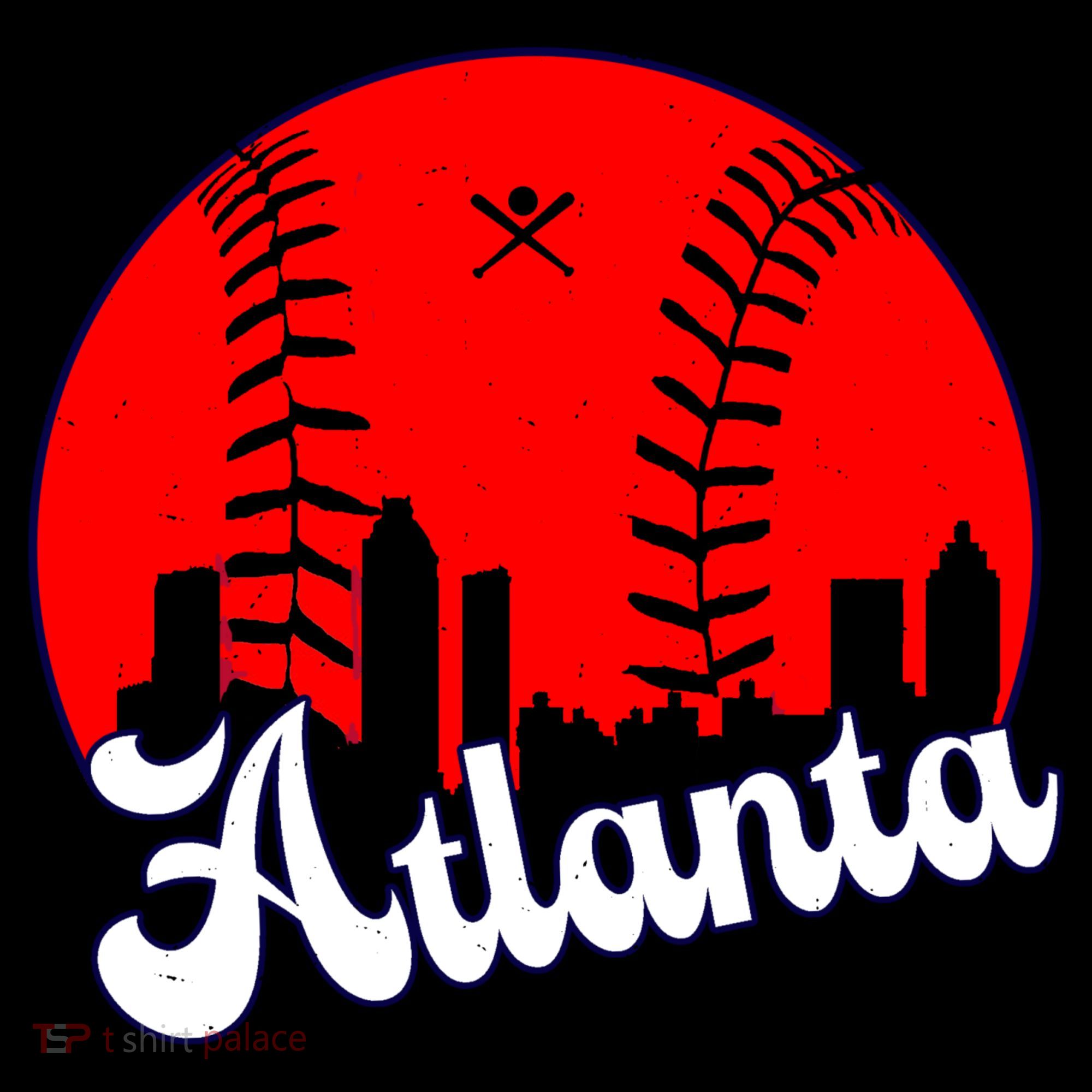 Atlanta Baseball ATL Skyline Coffee Mug