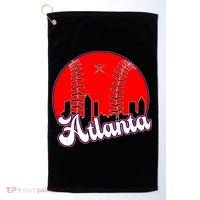 Atlanta Baseball ATL Skyline Golf Towel thumb 0